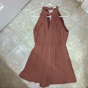 Mauve Romper